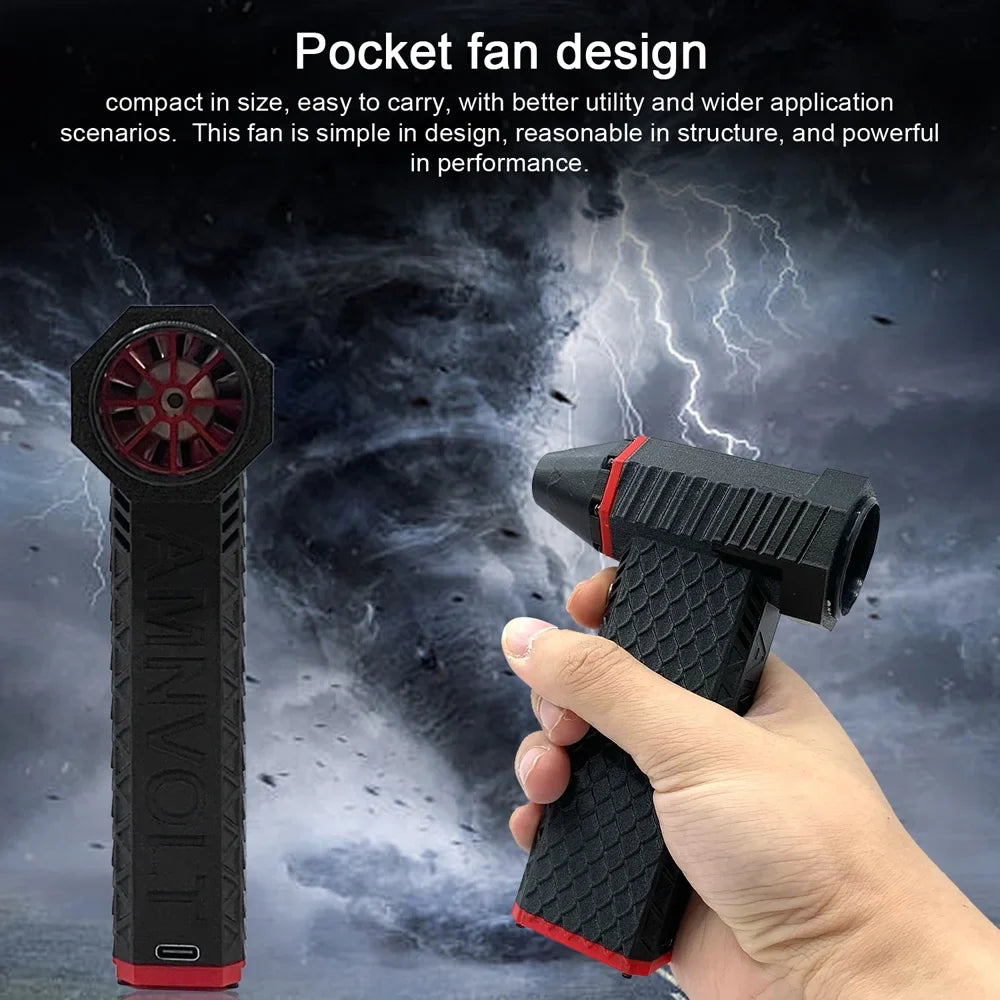 moobody Jet Fan with Brushless Motor, High 110,000RPM Turbofan, 200A  Tube , Excellent for Keyboard Cleaning and More!