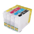 Conversion Pigment, Dye, Sublimation Ink Cartridges Empty Ink Cartridge with Single-use Chip for Epson 212XL 212  Fit for -4100 4105 -2830 -2850 Printer  Printing