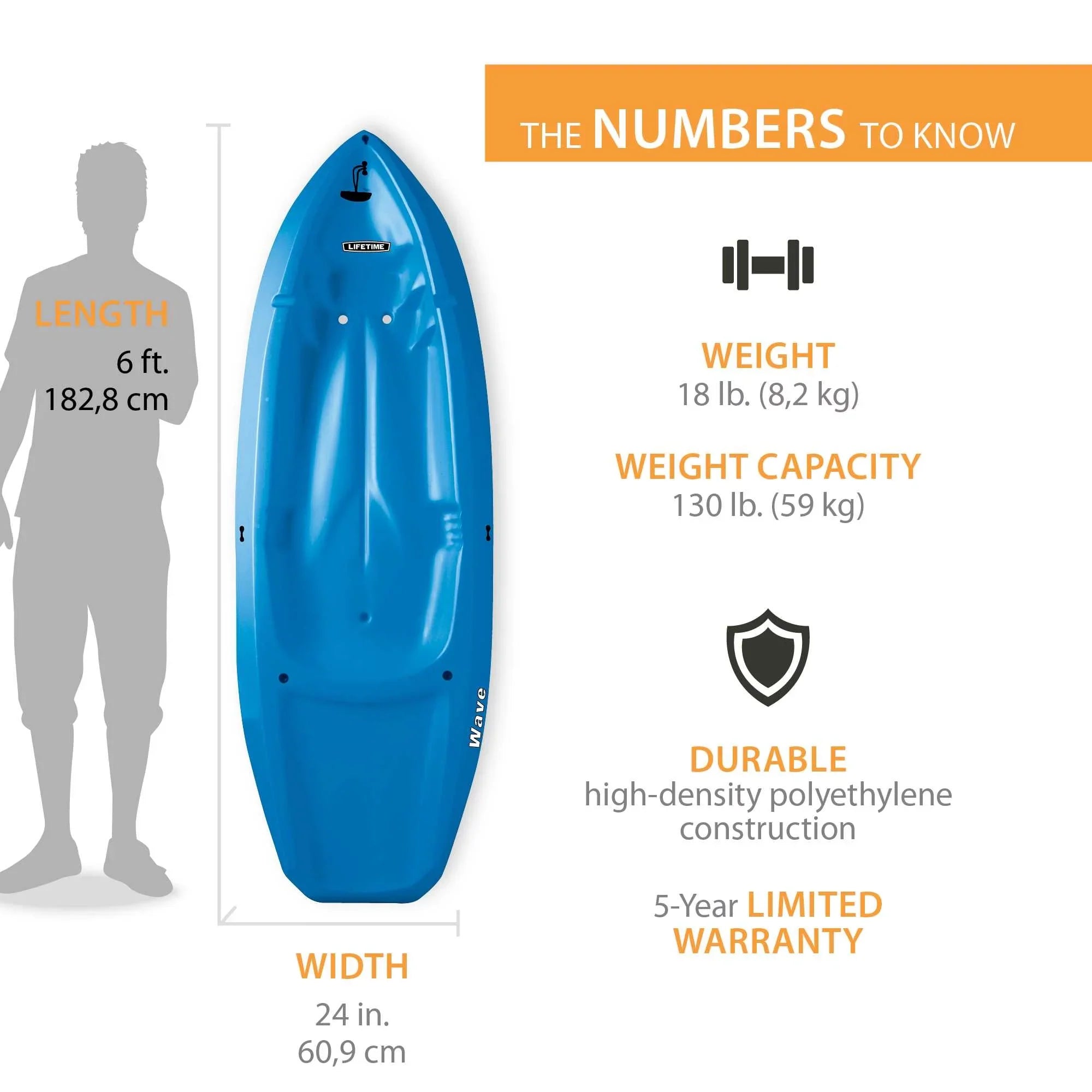 Life Time Lifetime Blue Wave Kayak