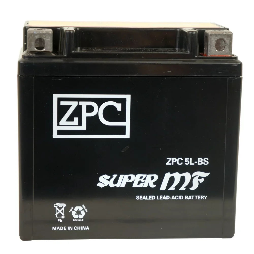 Ytx5L-Bs Motorcycle Battery For Honda Crf230F, L ('07) 230Cc Years 03-'19