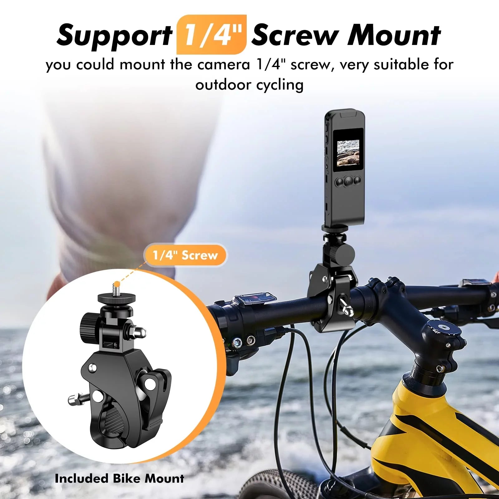 Losfom Z02 WiFi Body Camera, 1296P Body Worn Camera with Audio and Video Recording (Only Camera)