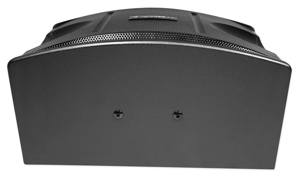 2) Rockville KPS80 8" Karaoke Speakers+Bluetooth Amplifier+2) Mics+Tablet Stand + Rockville R14GSBR100 Red/Blk 14 Gauge 100' Ft. Mini Spool Car Audio Speaker Wire