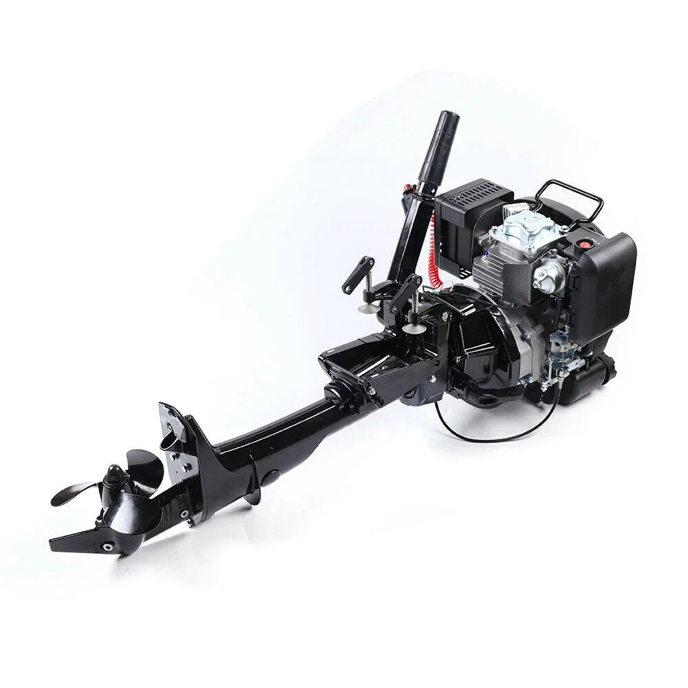 6  4-Stroke Heavy Duty Outboard Motor Fishing Boat Engine Air Cooling System