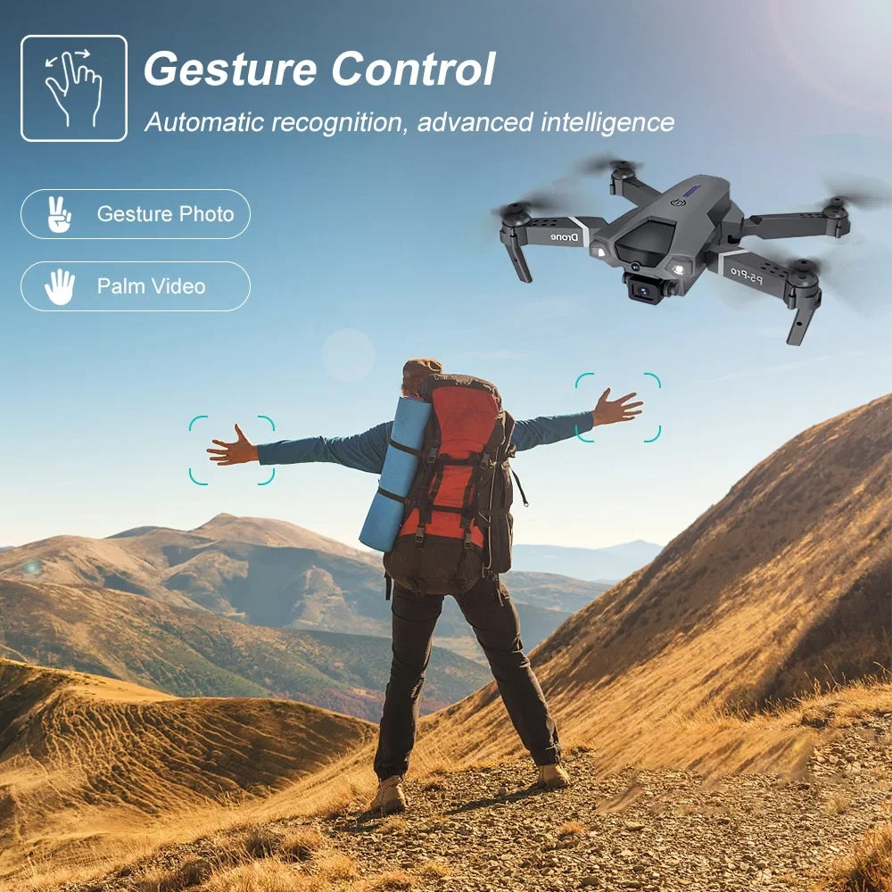Drone with 4K Dual Camera for Adults and Kids, Foldable Mini Drone Beginners Toys with 3 Batteries for boys 8 - 10 years, Toys Gifts for Kids Ages 7 8 9 10 11 12 13 14 Year Old