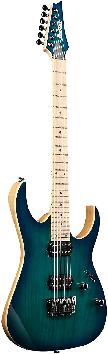 Ibanez RG652AHMFX Prestige  Series 6-String Electric Guitar Nebula Green Burst