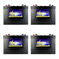Crown Replacement Battery for Trojan T1275 150  Deep Cycle Battery X4