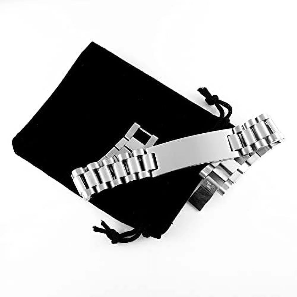 amangny A Day Without Camping is a Day Wasted. Ladder Bracelet, Camping Engraved Bracelet, Beautiful for Camping