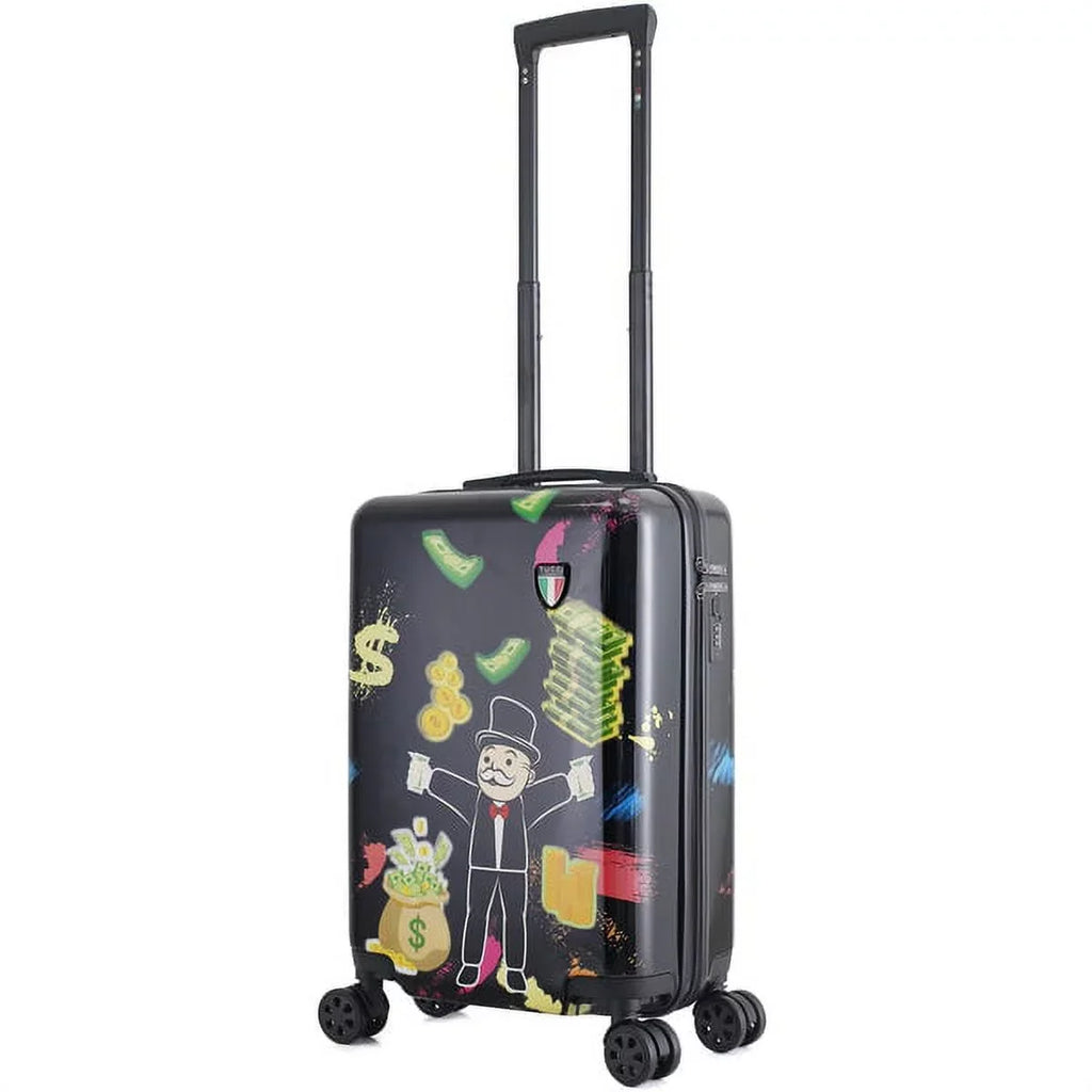 Disegno - Money Man 20-inch Carry-on Luggage Luggage Suitcase