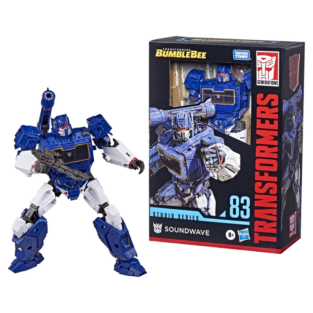 Transformers Studio Series 83 Voyager Transformers: Bumblebee Soundwave Action Figure