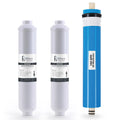 Reverse Osmosis Aquarium Replacement Filter Set For Compact  Systems