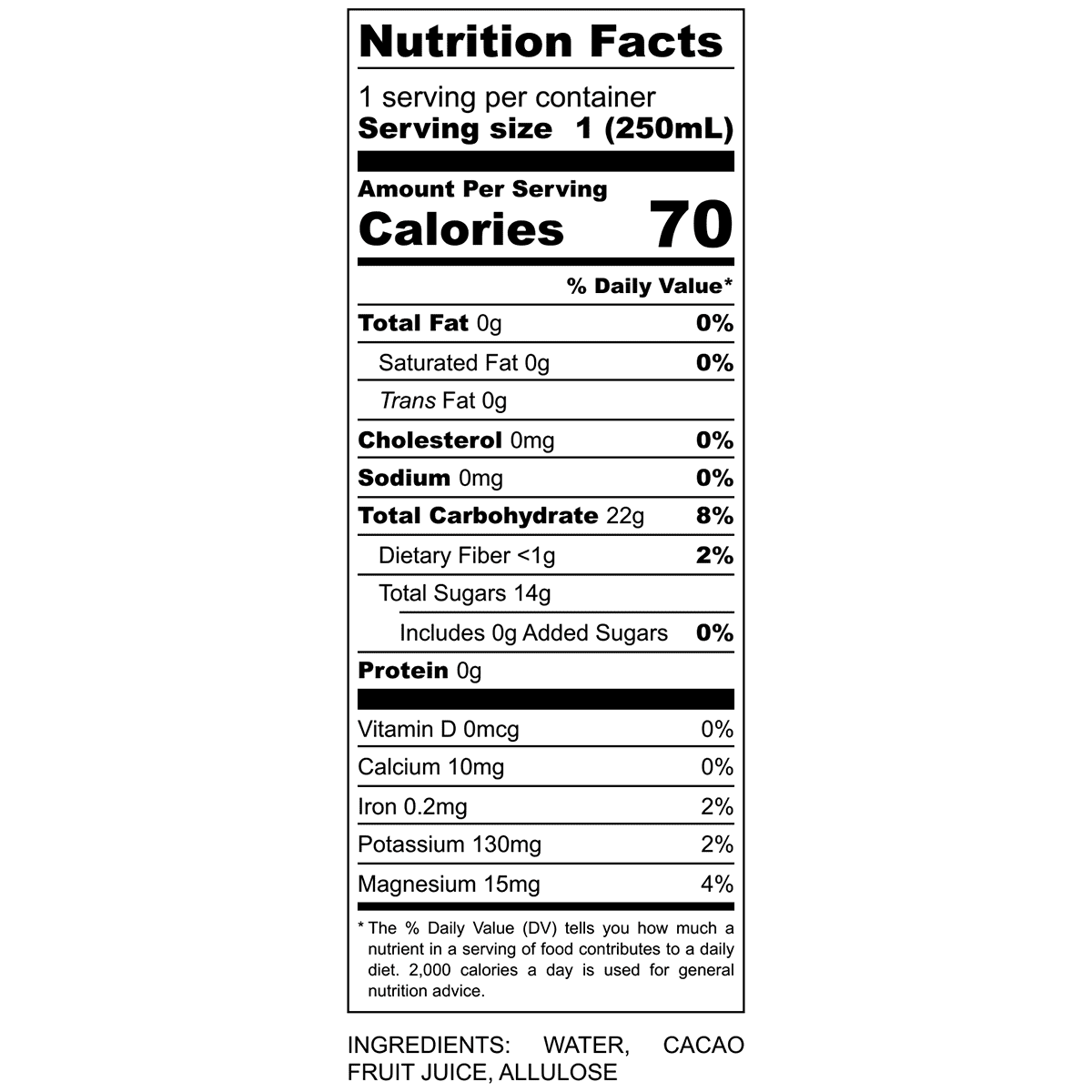 bevCacao Cacao Juice Superfruit | Highest Antioxidant Drink| Natural Electrolytes | Healthy Energy Boost | Improves Hydration. Fruit of the Cocoa Pod. 8.4oz Cans 8 Pack