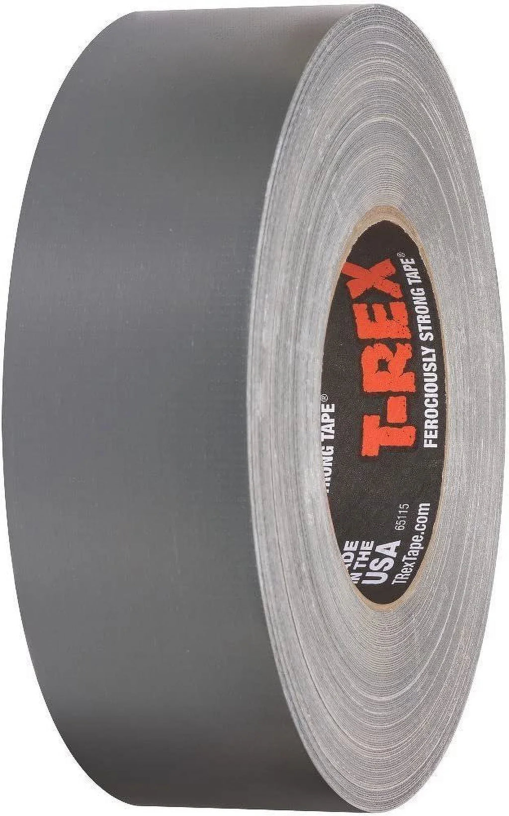 T- Ferociously Strong Duct Tape, 1.88 in. x 35 yd, 2 Rolls. Total 70 Yards, Dark Gunmetal Gray 240998