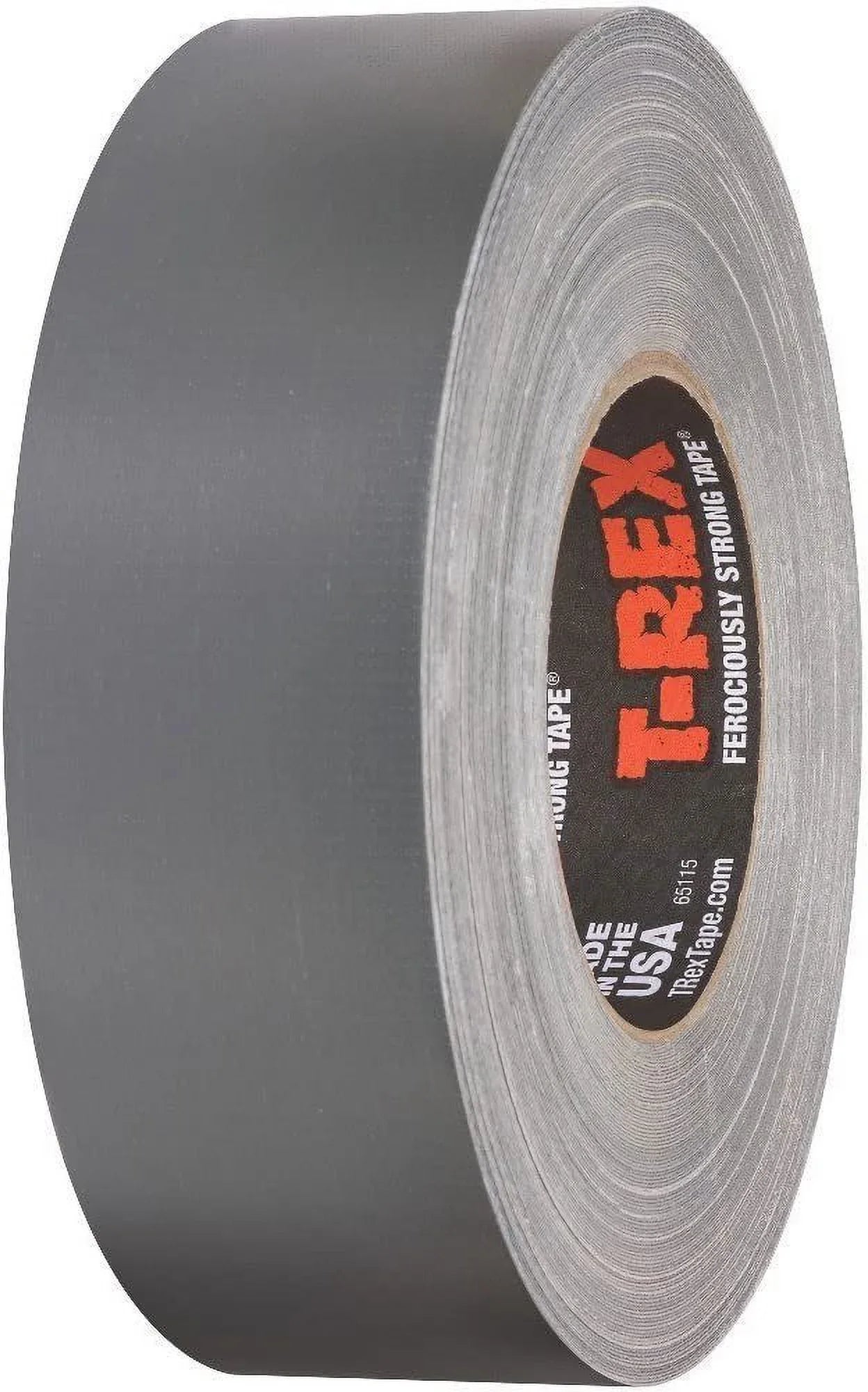T- Ferociously Strong Duct Tape, 1.88 in. x 35 yd, 2 Rolls. Total 70 Yards, Dark Gunmetal Gray 240998