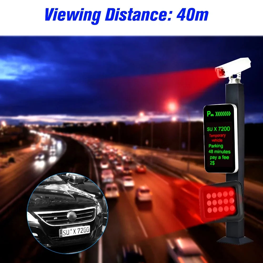 15pcs Array   Infrared Illuminator, Wide Angle Long Range Night Vision, Outdoor Waterproof, Suitable for  Cameras