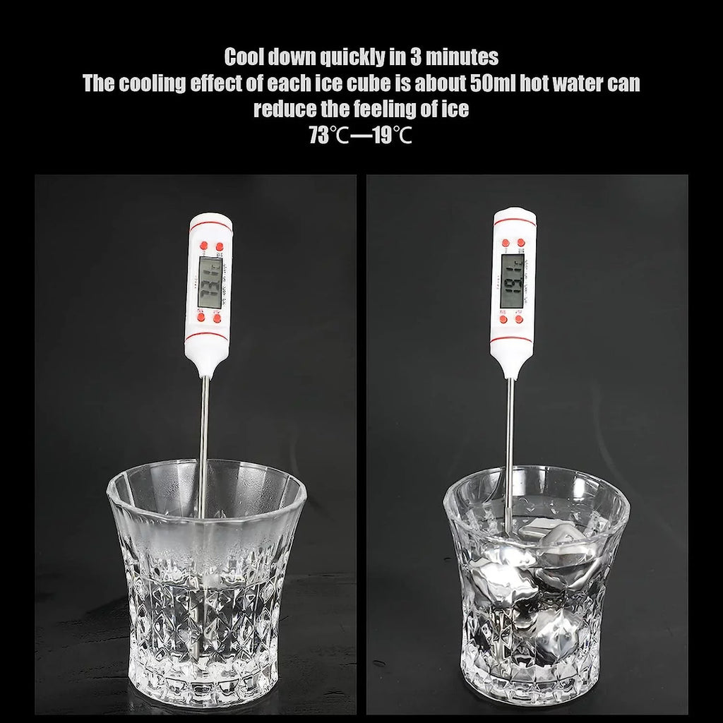 Stainless Steel Whisky Stones Metal Ice Cube Reusable Chilling Rocks Cooling for Scotch Whisky Wine Gin Tonic Drinks Party Men Women(Size:8 Pieces,Color:Square)