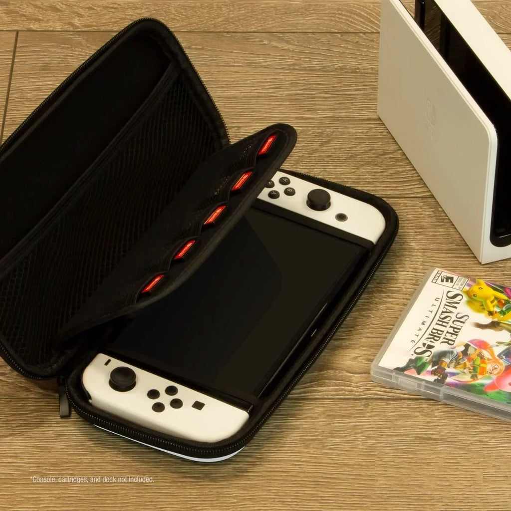 Nintendo Switch  White w/  Hard Shell Carrying Case Japanese Edition