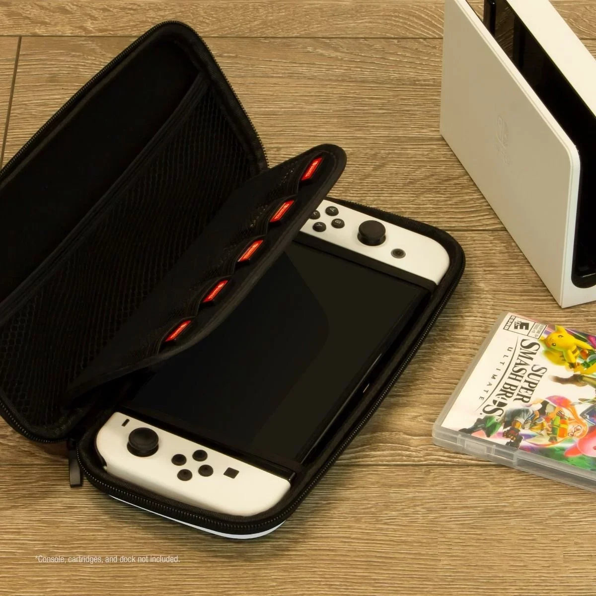 Nintendo Switch  White w/  Hard Shell Carrying Case Japanese Edition