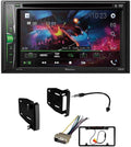 KIT4691 Bundle for 2008-2016 Chrysler Town & Country W/ Pioneer -241EX Double  Car Stereo with Bluetooth/Backup Camera/Install Kit/in-Dash / / 6.2" Touchscreen Digital Media Receiver