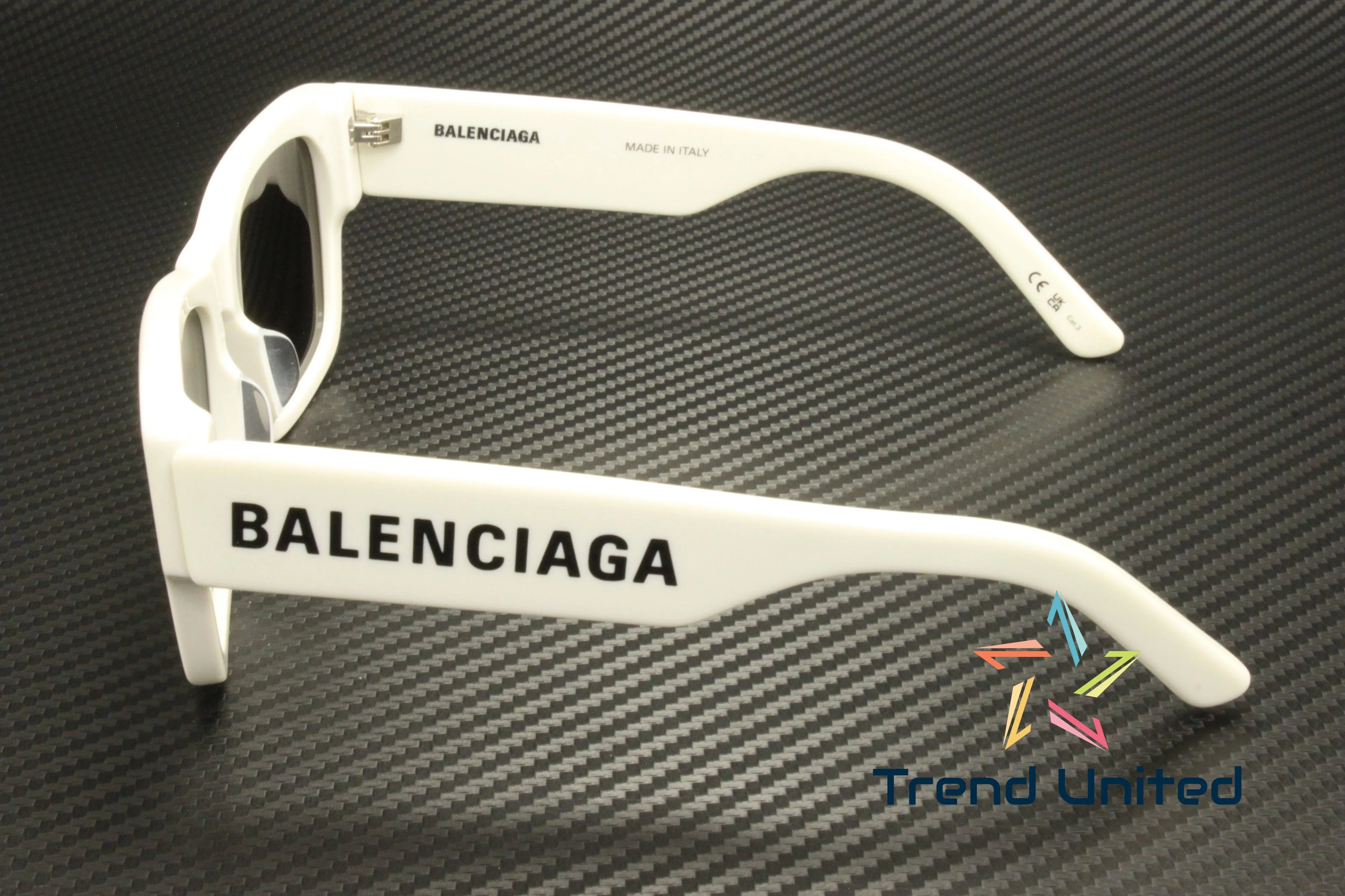 Balenciaga Grey Square Unisex Sunglasses BB0262SA 003 56