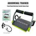 Cardio Home Abdominal Trainers with Resistance Bands and Fitness Guide, Cardio Body Muscle Toning Core Strength Fitness Equipment Muscles Building Exercises