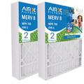 20x25x5 Air Filter  8 Comparable to  700 &  5 Compatible with Air Bear 255649-102 Premium  Made 20x25x5 Furnace Filter 2 Pack by     .