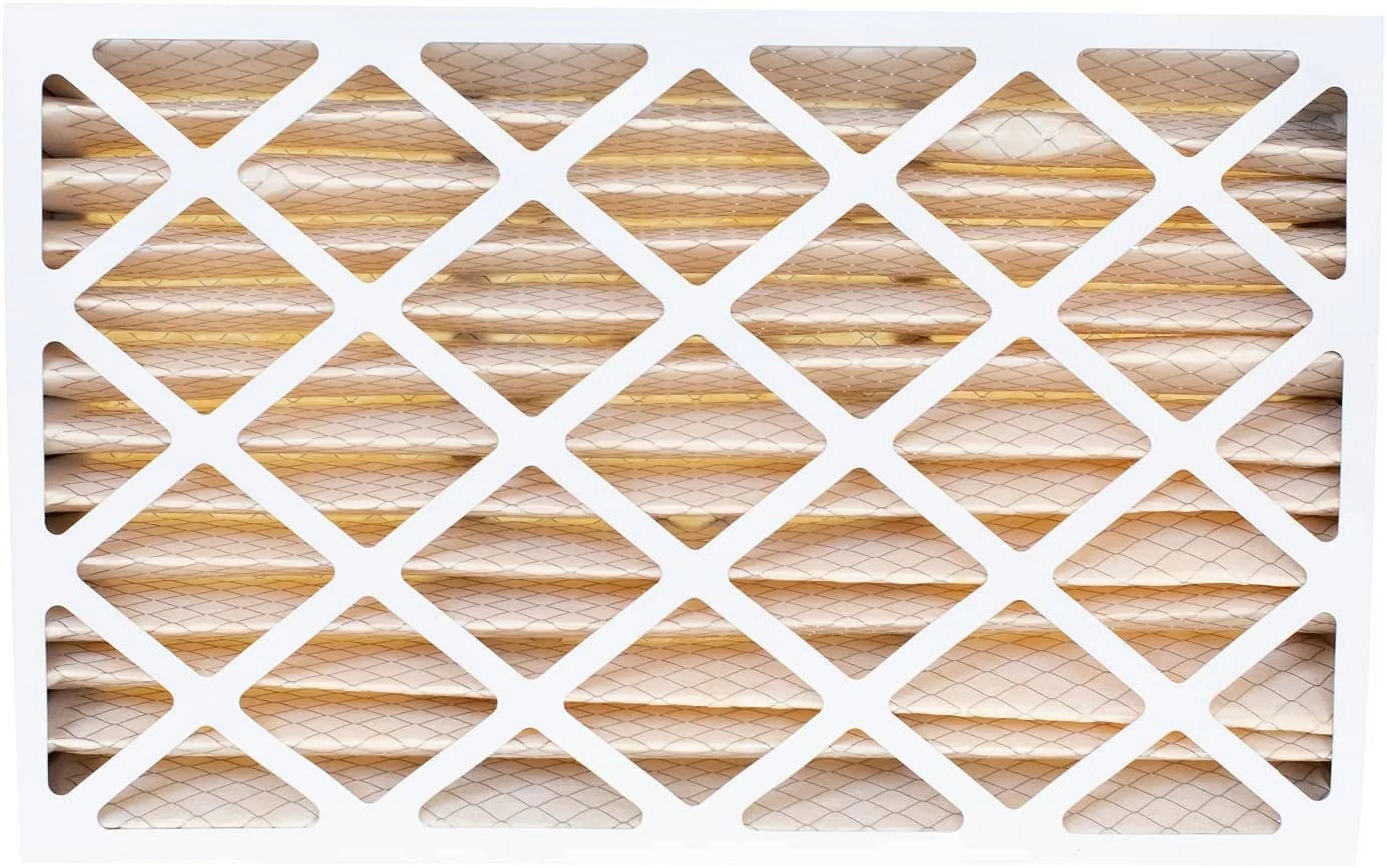 Filterbuy 16x25x5  11 Pleated   Furnace Air Filters for Trion Air Bear 255649-105 (3-Pack)