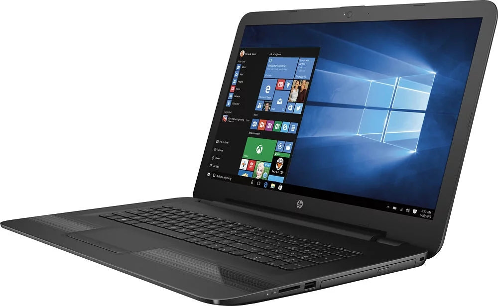 17-x116dx - Core i5 7200U / 2.5 GHz - Windows 10 Home - 8   - 1   - -Writer - 17.3" 1600 x 900 (+) -  Graphics 620 - textured linear gradient grooves in black - kbd: