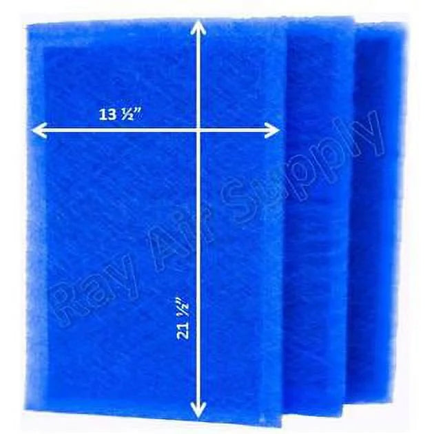 MicroPower Guard Air Cleaner Replacement Filter Pads 15x24 Refills (3 Pack)
