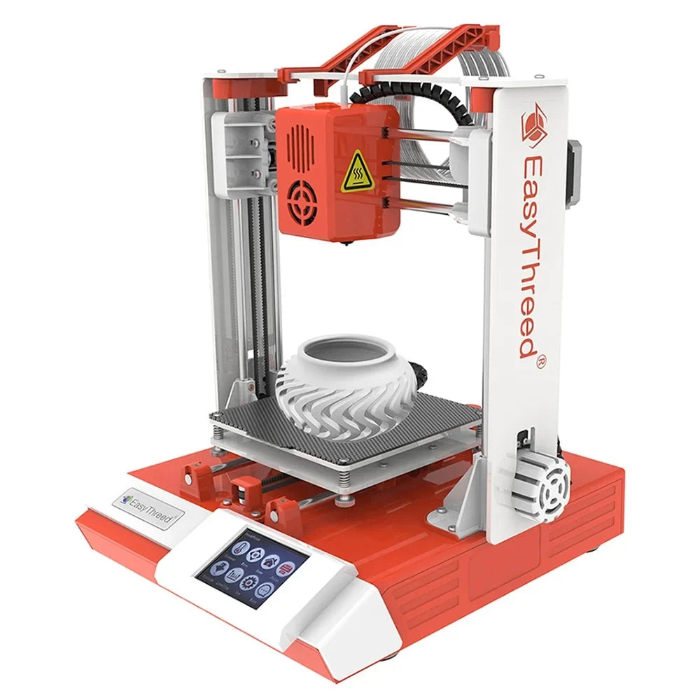 EasyThreed 3D printer,Comes Print Size Removable 100x100x100mm/4x4x4inches K6 Plus Size Removable  3D Printer Hine 100x100x100mm Print Printer Kids 3D-Printer Kids 3D-Printer 3D   Printers