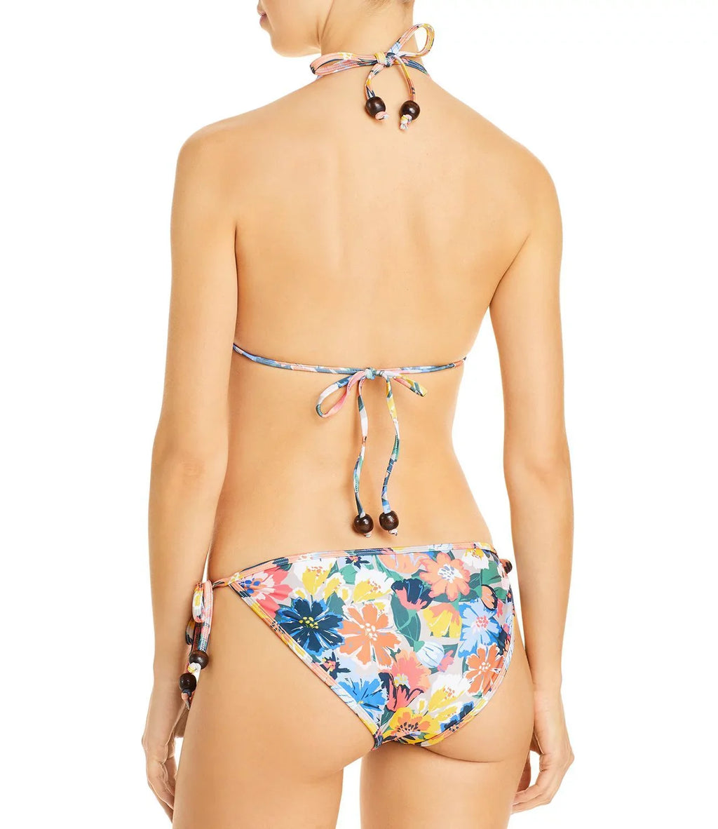 Shoshanna Fiesta Floral Triangle Bikini Top, Multi, A/B