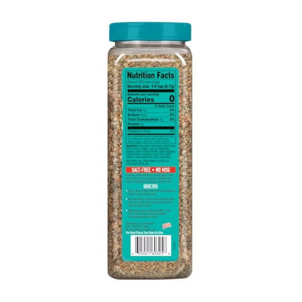 Dash Garlic and Herb Salt-Free Seasoning Blend 21 Ounce