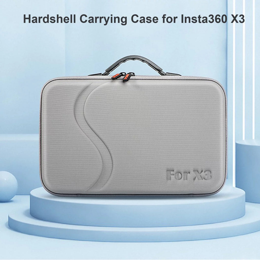 Dadypet Portable  Camera Carrying Case for Insta360 X3, Shockproof Storage Bag with Shoulder Strap - Travel Ready