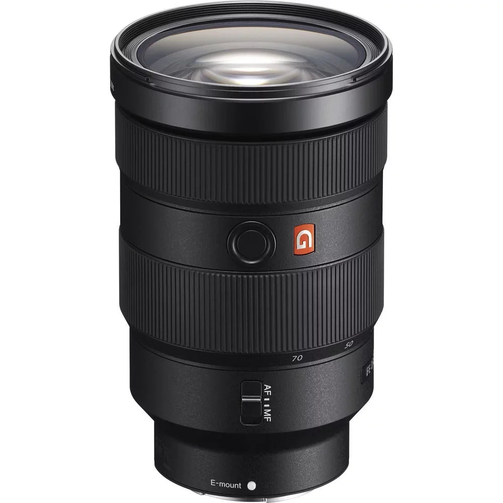 Sony a7C Camera (Silver) with 24-70mm f/2.8  Lens + 0.43X Wide Angle Lens + 2.2x Telephoto Lens + Flash + 64GB Memory Card + -- Filters + Wrist Grip - International Version