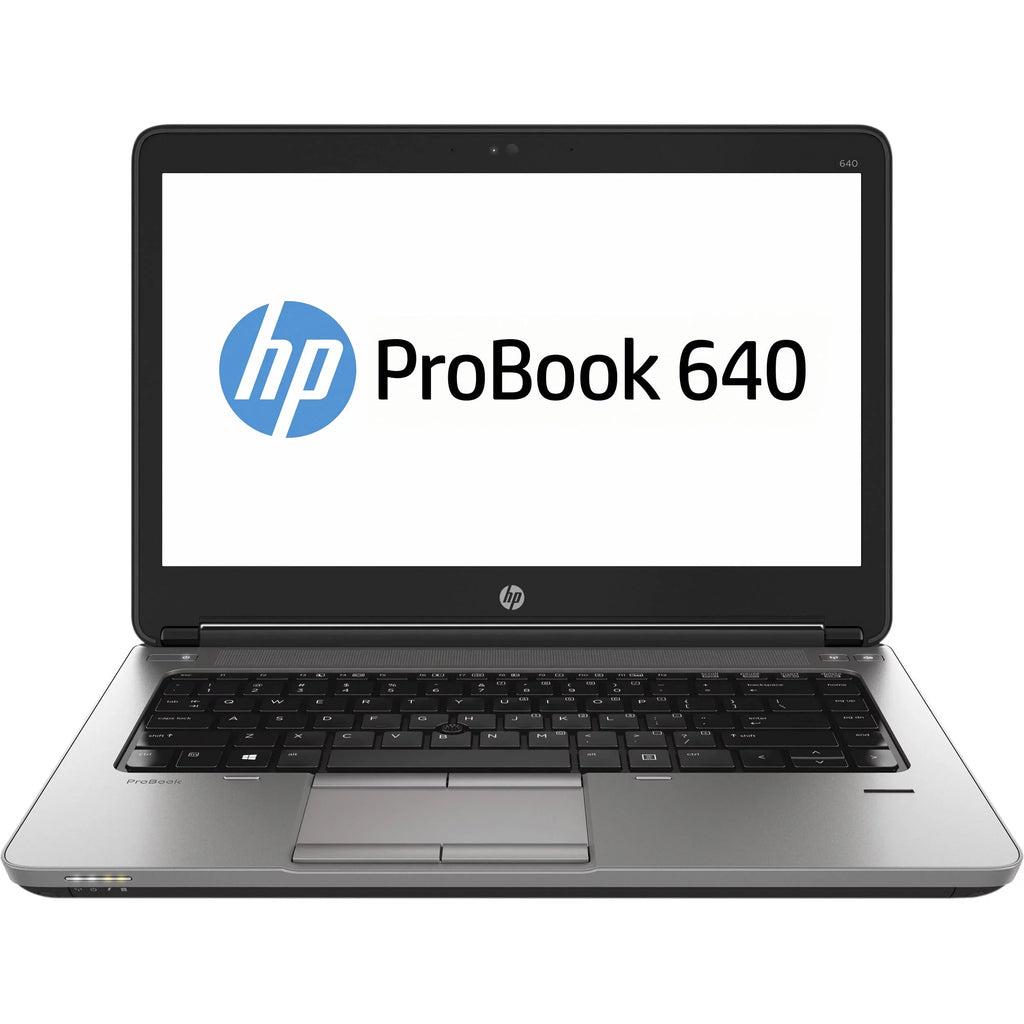 Hp Probook 640 G1 Laptop Intel Core i5 2.60 GHz 8GB Ram 500GB Windows 10 Pro - Scratch & Dent