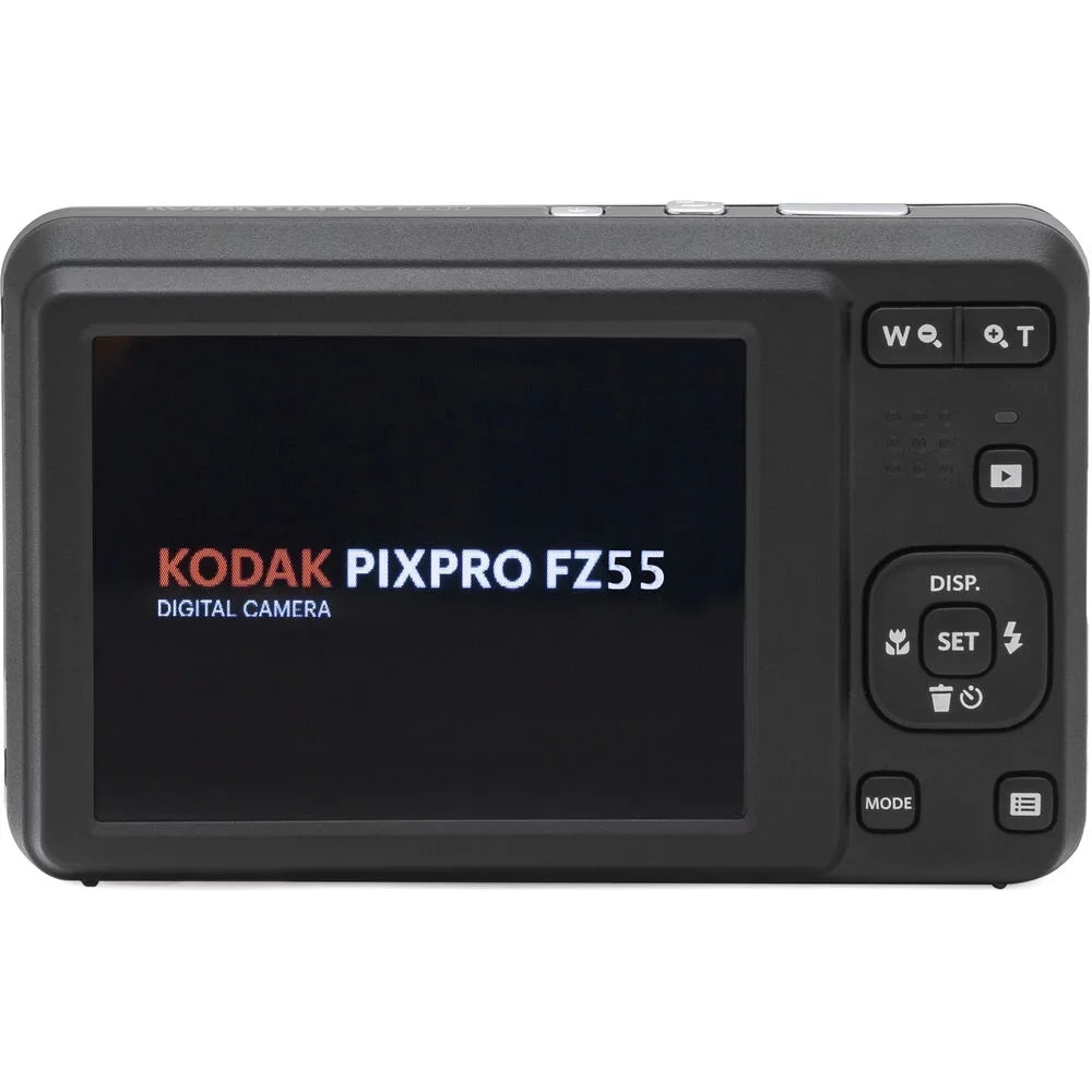 Kodak  FZ55 Digital Camera (Blue) + Extra Battery +Tripod + 1 Yr Warranty -64GB Kit