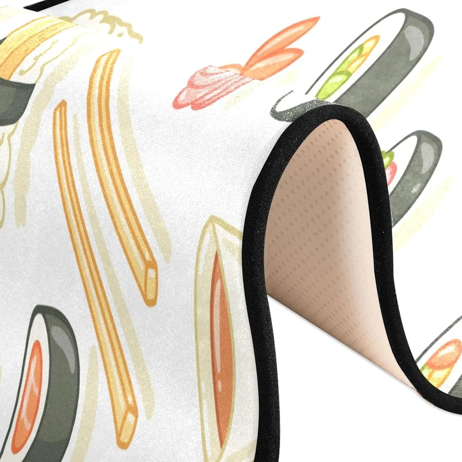 Japanese Sushi Runner Rug - 24"x72" Ultra Soft Non-Slip Floor Mat Washable Area Rugs for Kitchen Bathroom Entry Home Decor Gifts