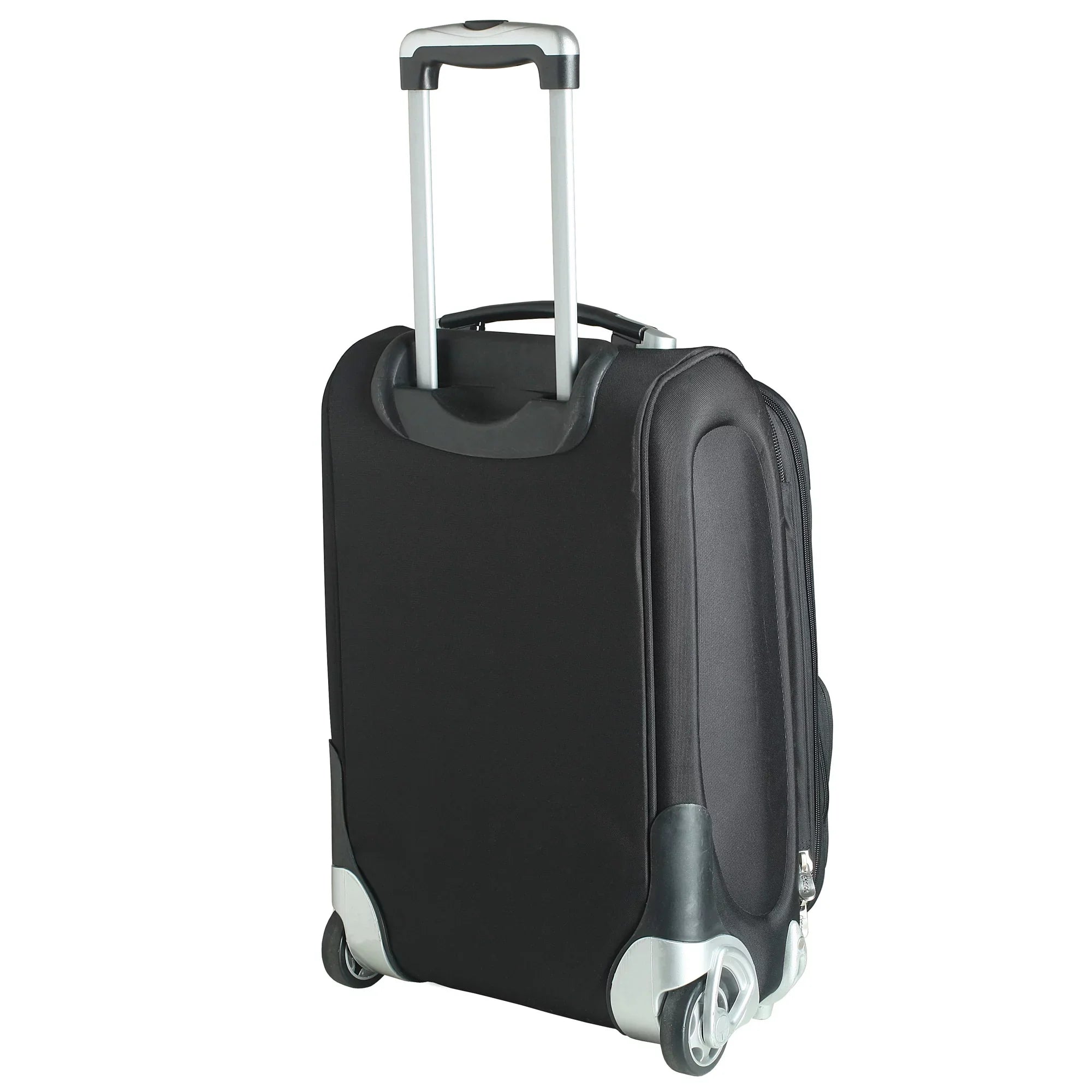 Black Auburn Tigers 21" Softside Rolling Carry-On Suitcase
