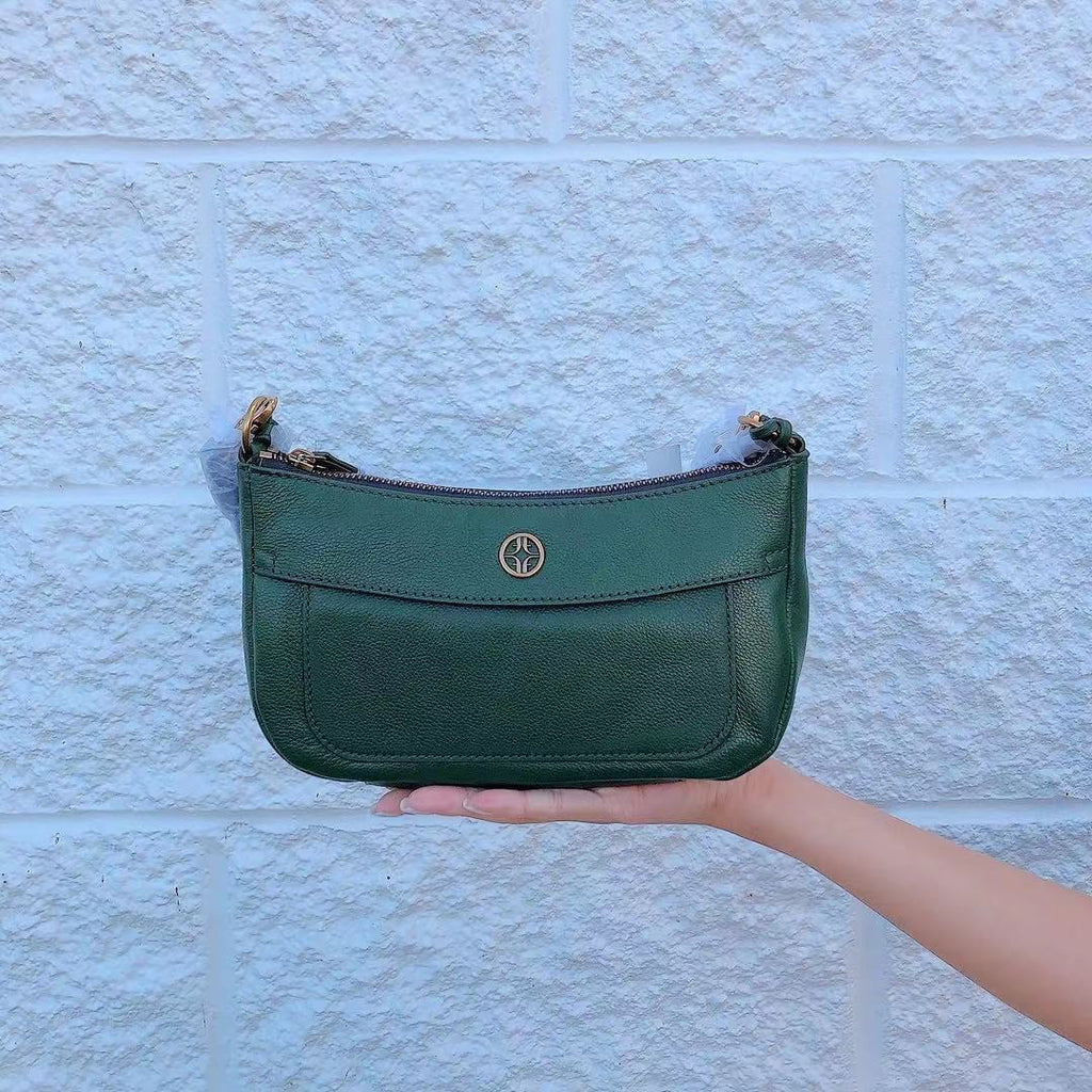 Fossil SHB3020298 Skylar Mini Baguette In Green