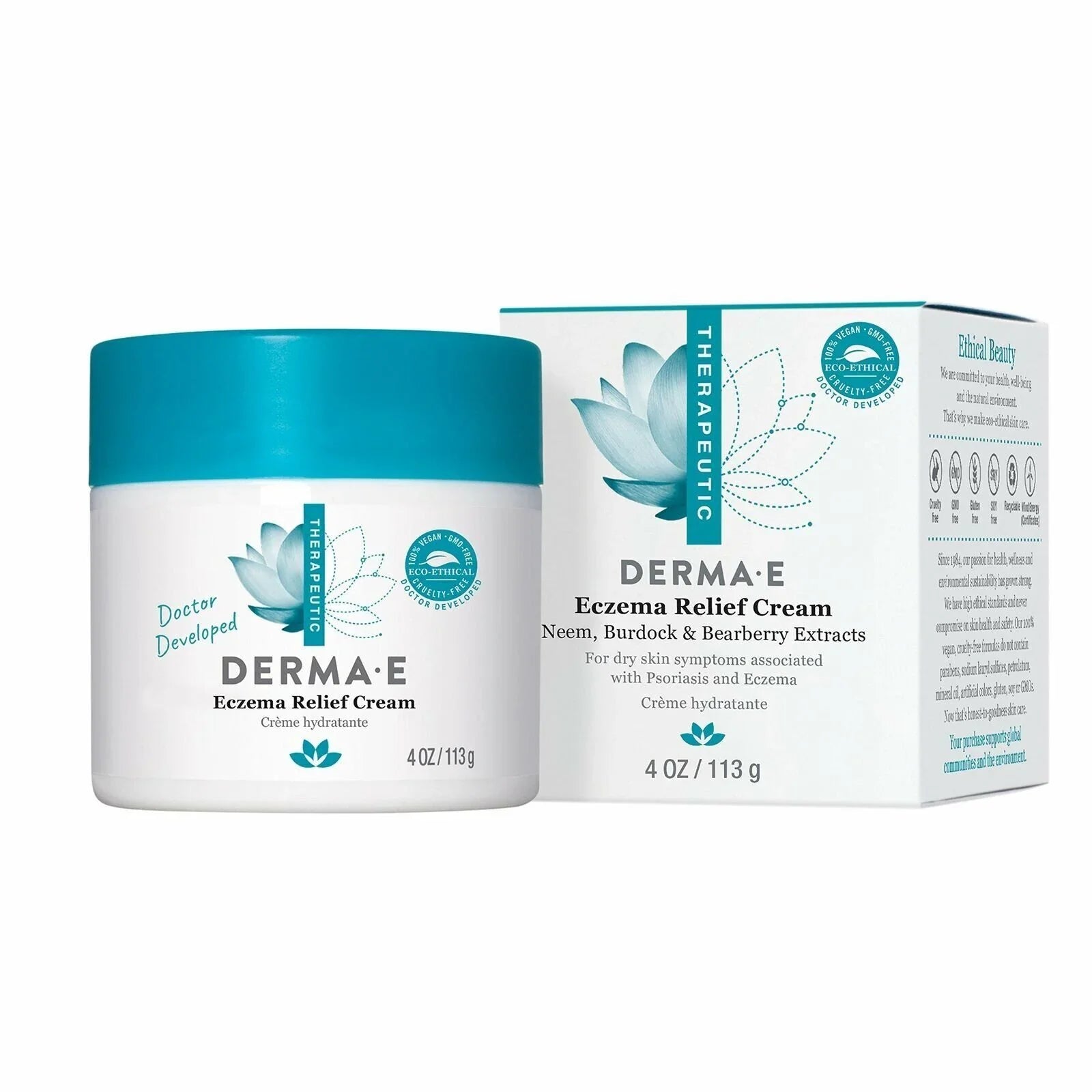E Ecz-ema Rel-ief Cream All Natural Itch Rel-ief Cream – Soothing