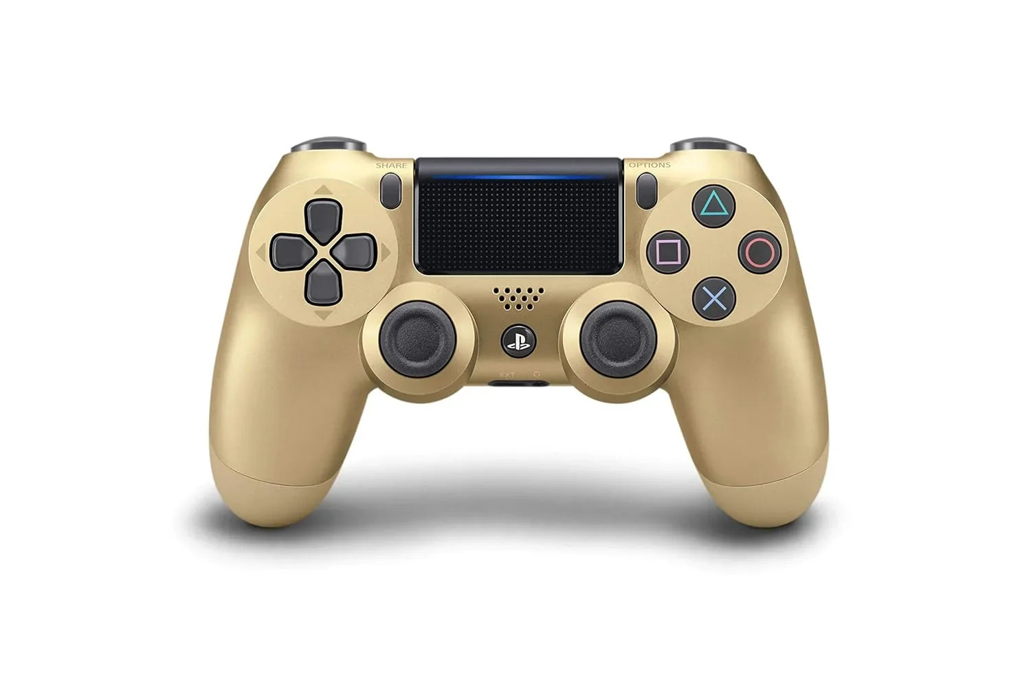 Gold DualShock PlayStation 4 Wireless Controller Bundle - With Charging Cable Like New with
