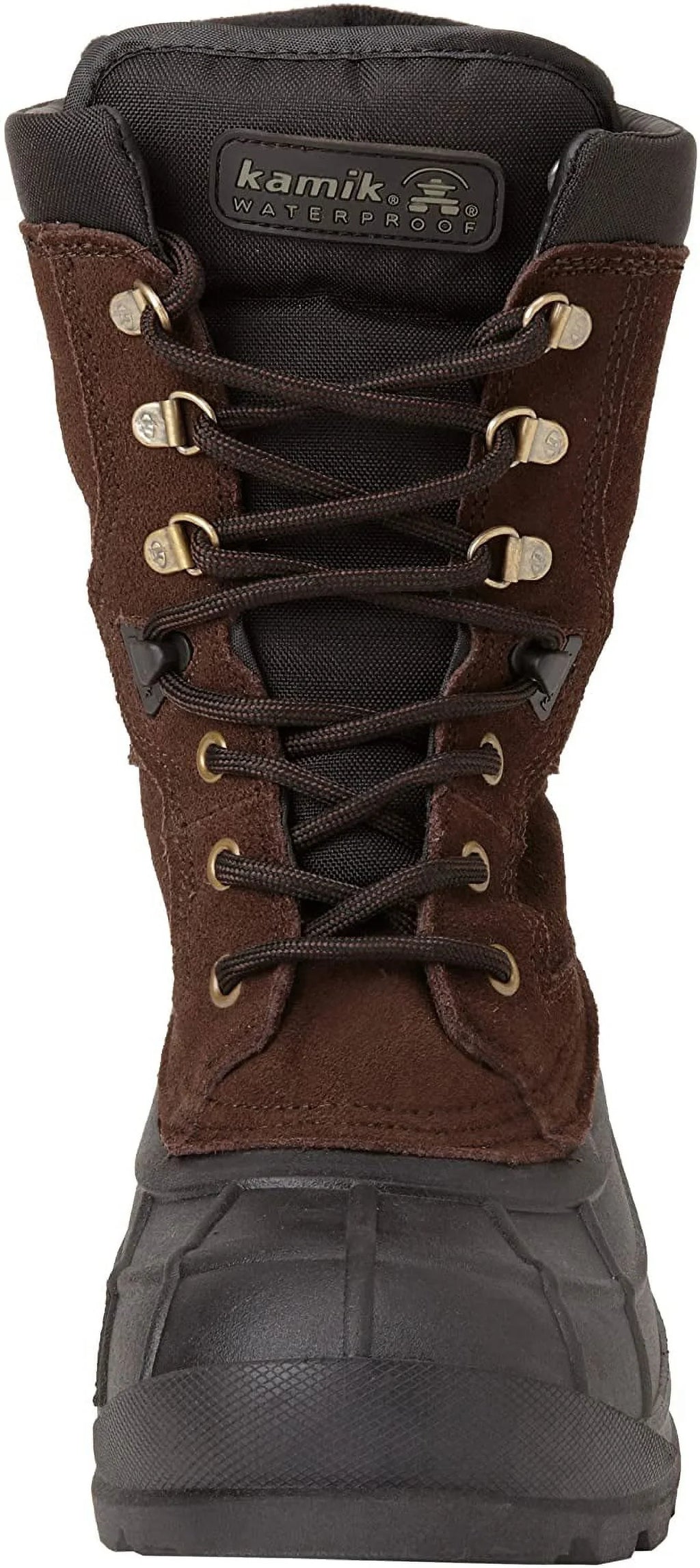 Kamik Men's Nationplus Boot (9.5 D(M) , Dark Brown)