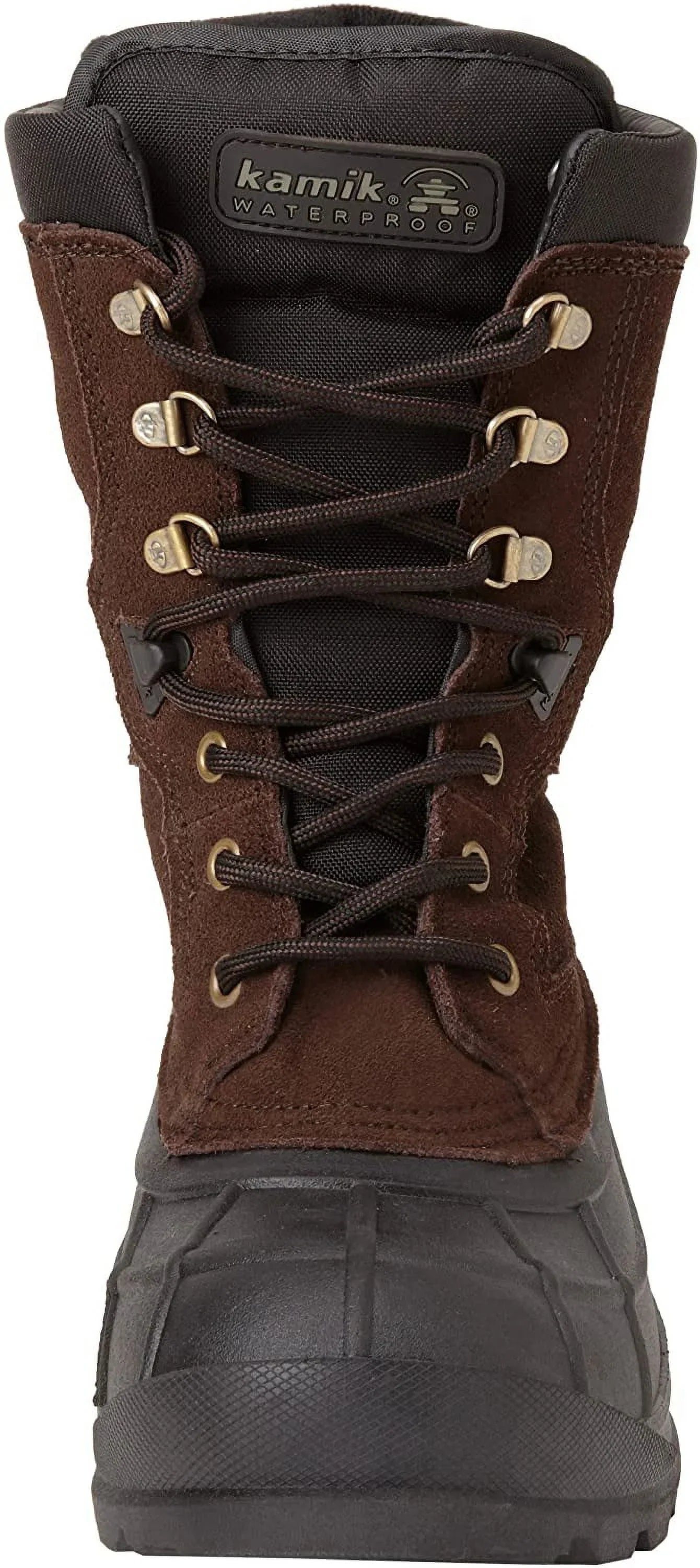 Kamik Men's Nationplus Boot (9.5 D(M) , Dark Brown)