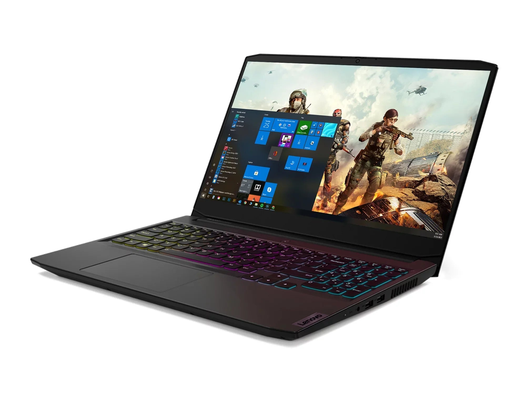 Lenovo IdeaPad 3i Gaming Laptop, 15.6" 120Hz  Display, Intel Core i7-11370H Upto 4.8GHz, 16GB , 256GB NVMe  + 1TB ,  GeForce  3050 Ti, , Wi-Fi, Bluetooth, Windows 10 Pro