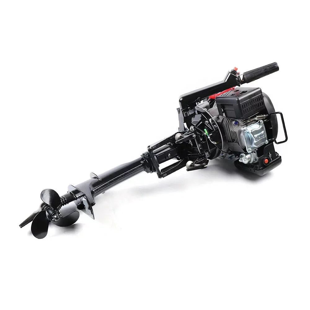 6  4-Stroke Heavy Duty Outboard Motor Fishing Boat Engine Air Cooling System