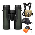Vortex 10x42 Crossfire  Roof Prism Binoculars w/Floating Strap & Vortex Hat