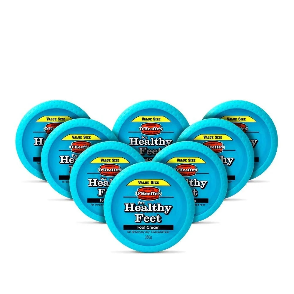 O'Keeffe's Healthy Feet Value Jar 8 Pack