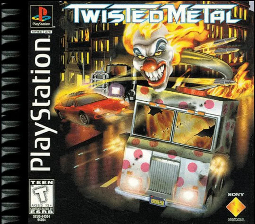 Twisted Metal- Playstation PS1 (Used)