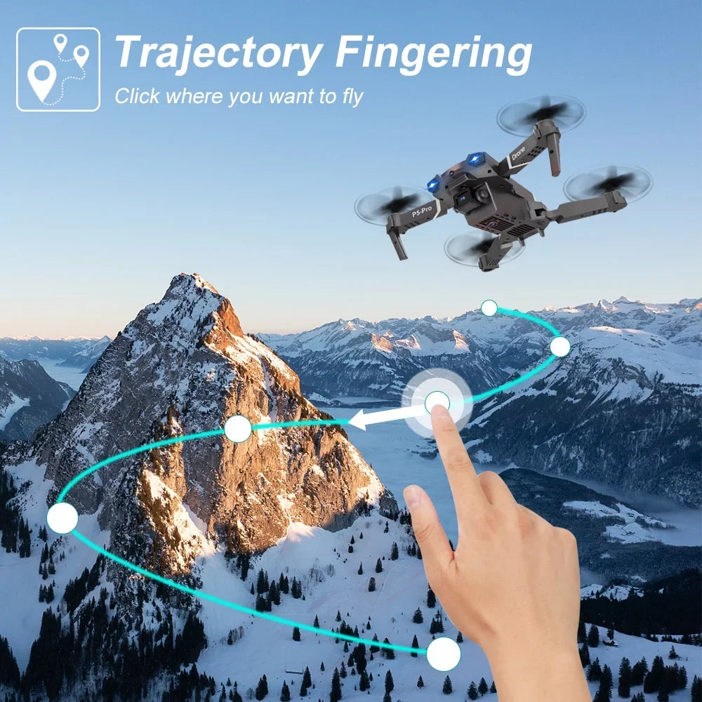 Drone with 4K Dual Camera for Adults and Kids, Foldable Mini Drone Beginners Toys with 3 Batteries for boys 8 - 10 years, Toys Gifts for Kids Ages 7 8 9 10 11 12 13 14 Year Old