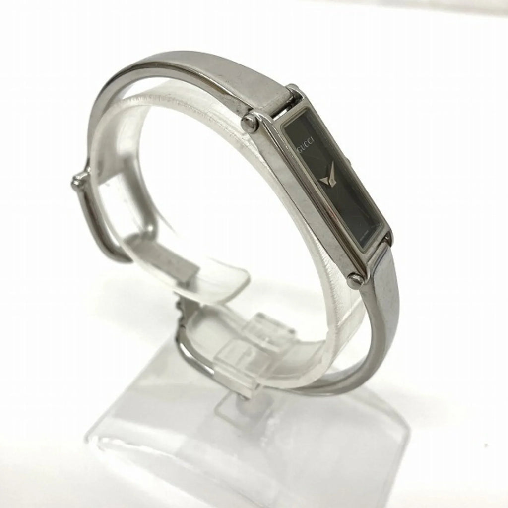 Pre-Owned  1500L Black Quartz Watch Ladies (Good)