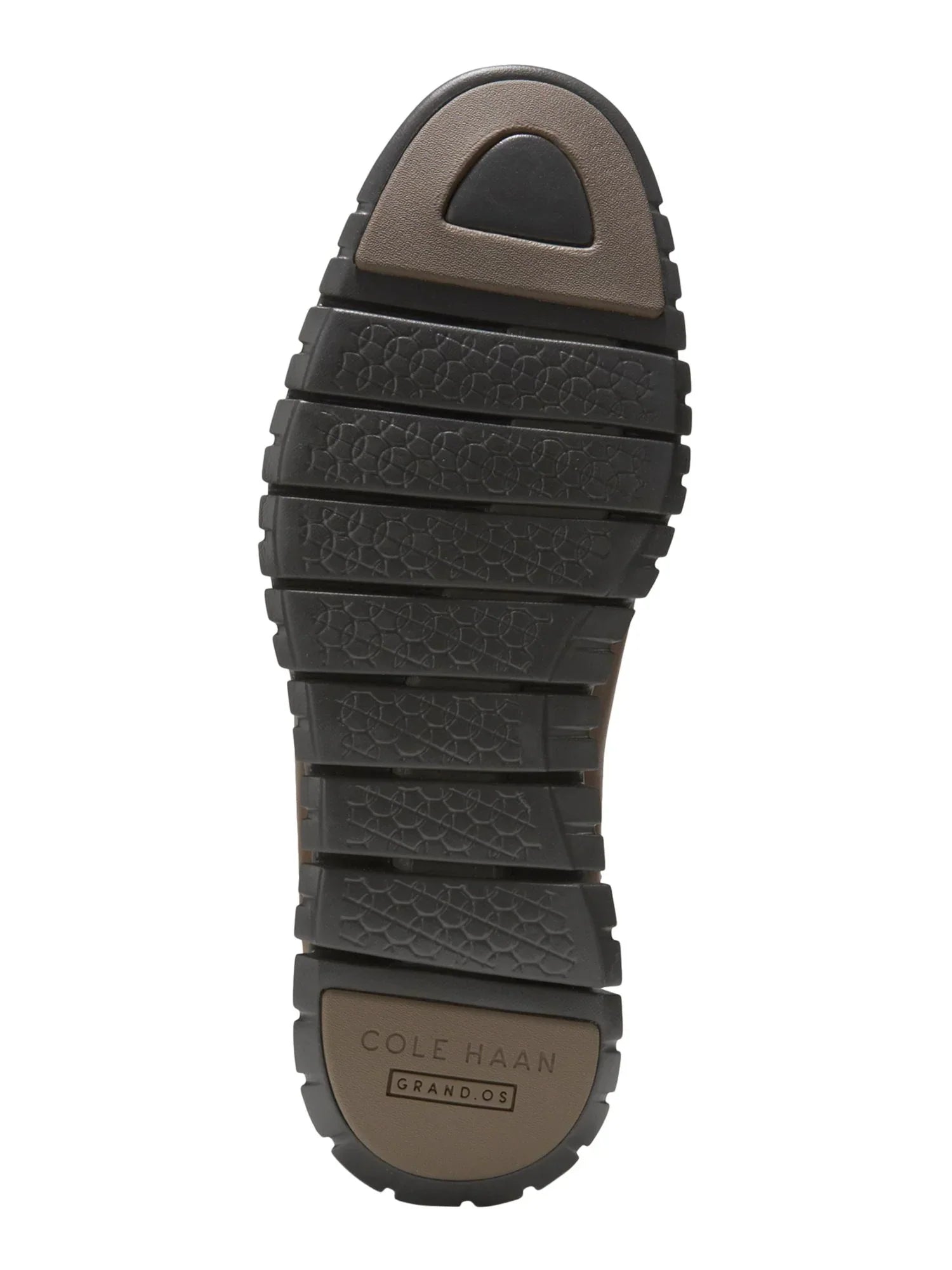 Mens Brown Waterproof Comfort Zerogrand Round Toe Wedge Chelsea 7 M